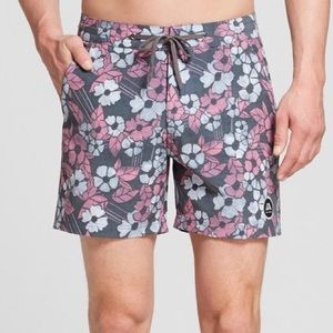 Allyance Men’s Floral Swim trunks Size 32